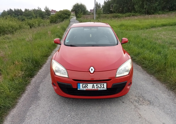 Renault Megane cena 19900 przebieg: 245760, rok produkcji 2009 z Ziębice małe 667